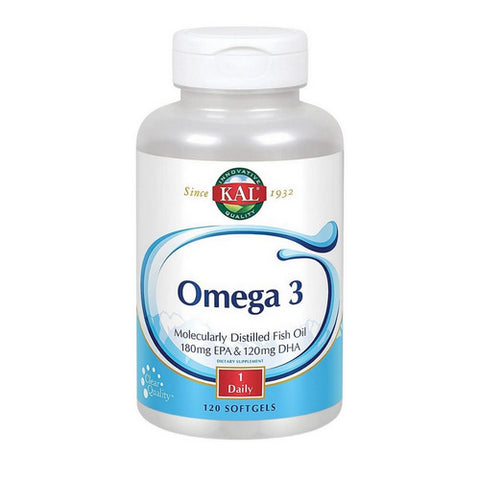Kal, Omega 3, 120 Softgels