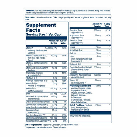 Solaray, Once Daily Adult 50+, 90 Caps