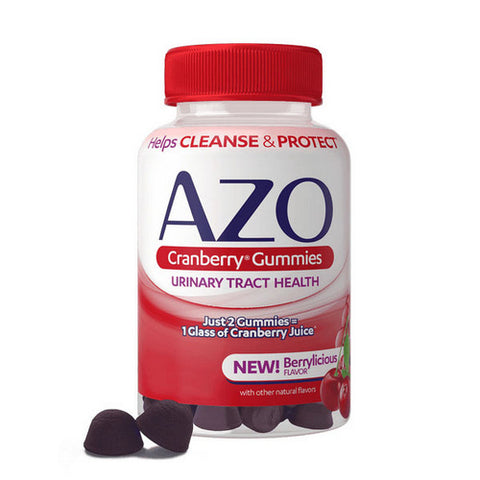 Azo, Cranberry Gummies, Mixed Berry 40 Gummies