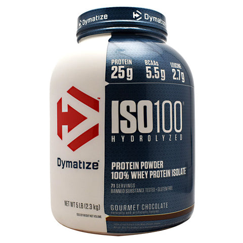 Dymatize, Iso-100, Chocolate 5 lbs