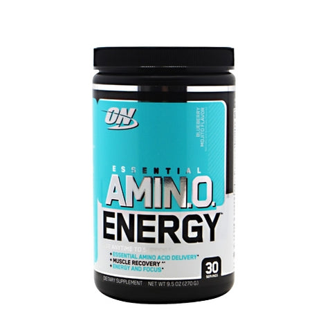 Optimum Nutrition, AMINO ENERGY, Blueberry 30 serving / 9.5 oz