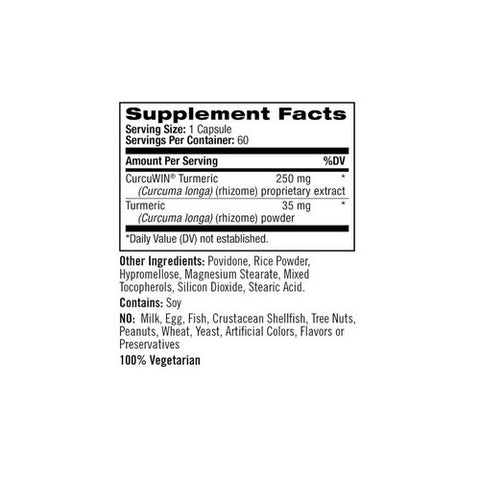 Natrol, Extra Strength Turmeric, 60 CAPSULE