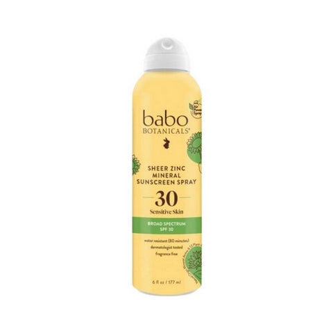 Babo Botanicals, Sheer Zinc Sunscreen, 6 oz