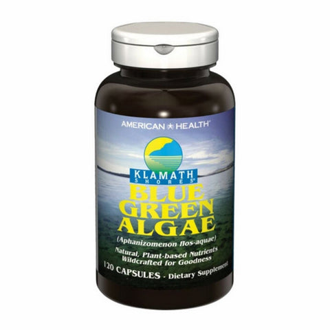 American Health, Klamath Shores Blue Green Algae, 500 mg, 120 Caps
