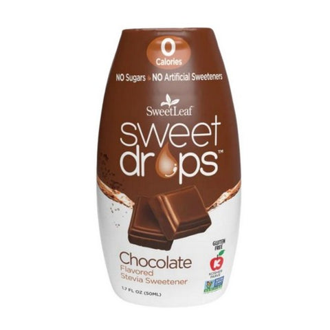 Sweetleaf Stevia, SweetLeaf Sweet Drops, Chocolate 1.7 Oz