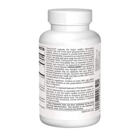 Source Naturals, Theracurmin, 600 mg, 60 Veg Caps