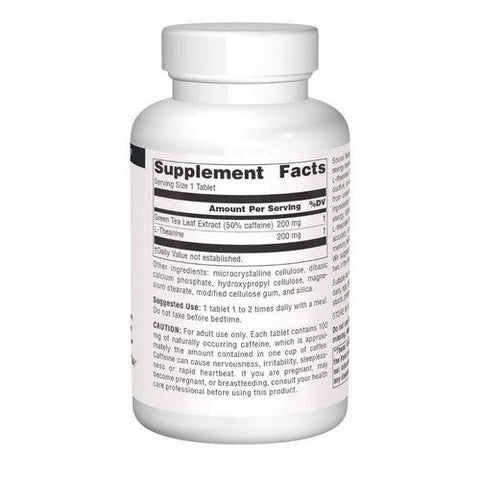 Source Naturals, Caffeine+ L-Theanine, 240 Tabs