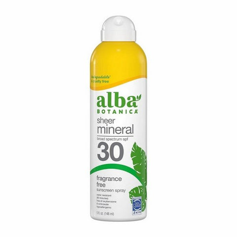 Alba Botanica, Sunscreen Fragrance Free Spf35, 6 Oz