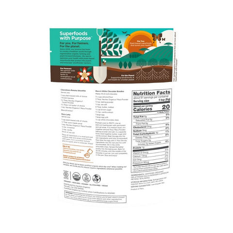 Navitas Organics, Organic Maca Powder Raw, 16 Oz