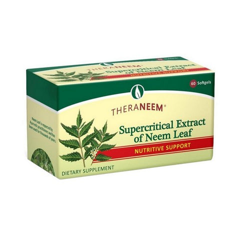 TheraNeem Naturals, Supercritical Neem Leaf Extract Fragrance Free, 60 Softgels