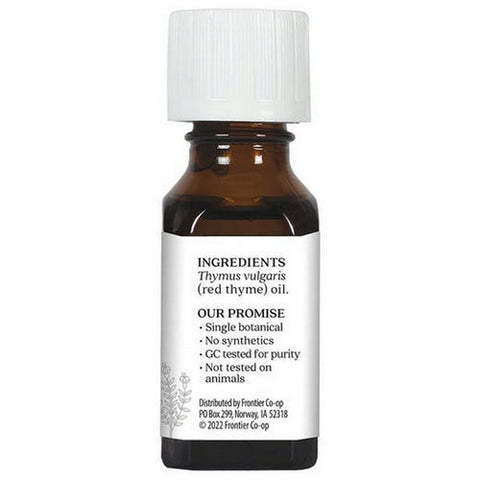 Aura Cacia, Essential Oil Thyme, Red, (thymus vulgaris) 0.5 Fl Oz