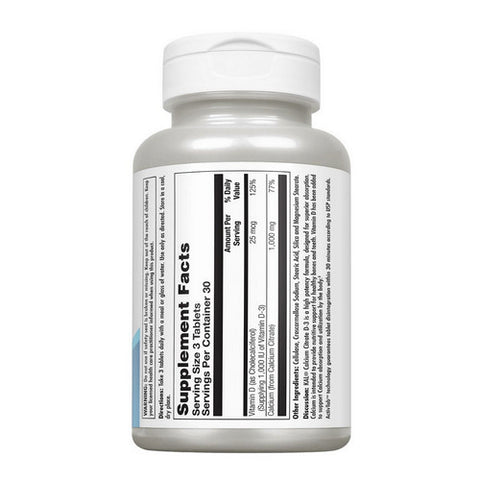 Kal, Calcium Citrate with D-3, 90 Tabs