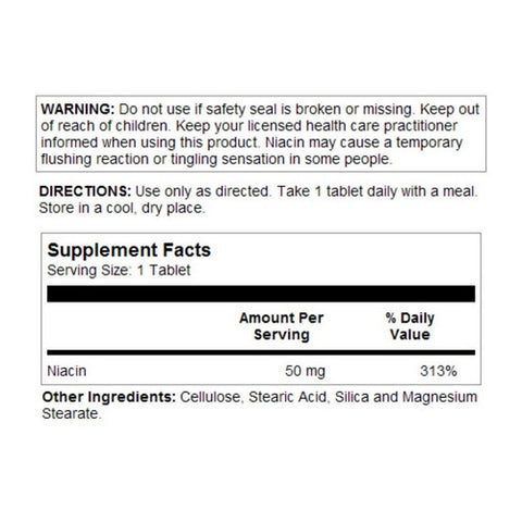 Kal, Niacin, 200 Tabs