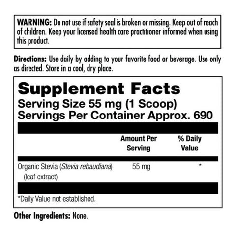 Kal, Organic Sure Stevia Extract, Unflavored 1.3 Oz