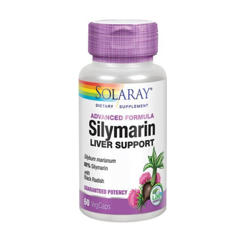 Silymarin Liver Support 60 Veg Caps by Solaray