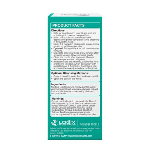 Manuka Guard, Medical Grade Manuka Deep Allercleanse Nasal Spray, 1.35 Oz