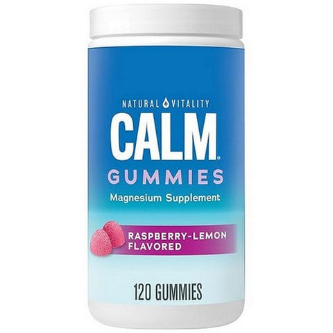 Natural Vitality, CALM Raspberry Lemon, 120 Gummies