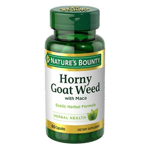 Nature's Bounty, Horny Goat Weed w/Maca, 24 X 60 Caps