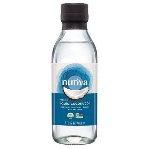 Nutiva, Organic Liquid Coconut, 8 Oz