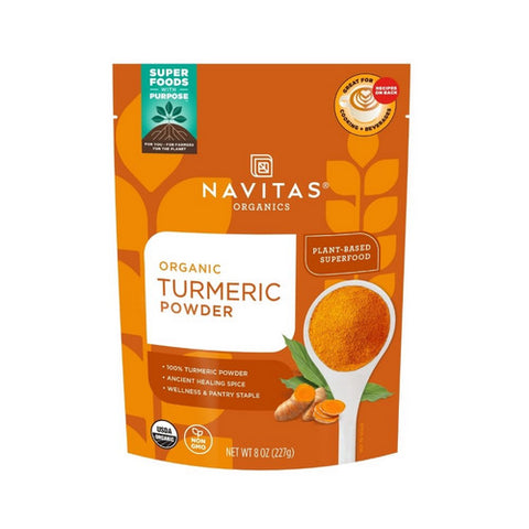 Navitas Organics, Organic Turmeric Powder, 8 Oz