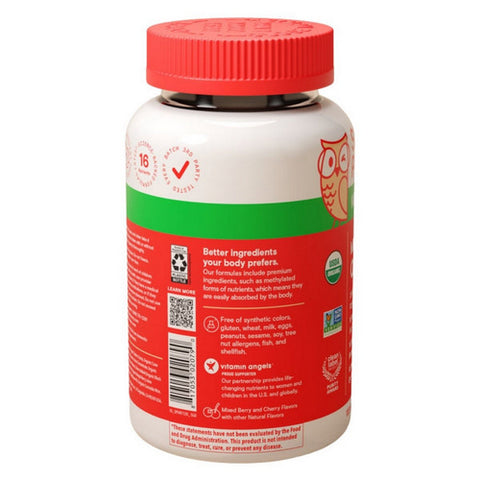 SmartyPants, Organic Kids Multivitamin, 120 Gummies