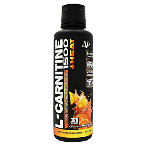 VMI, L-Carn Heat 1500, Orange Pineapple 16 Oz