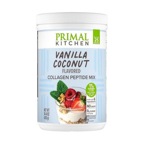 Primal Kitchen, Collagen Fuel Collagen Peptide Drink Mix Vanilla Coconut, 14.4 Oz
