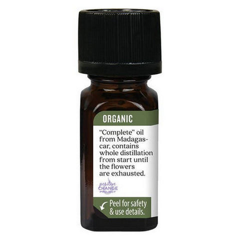 Aura Cacia, Organic Essential Oil, Ylang Ylang C .25Oz