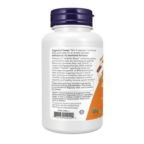 Now Foods, Probiotic-10 & Bifido Boost, 90 Vegcaps