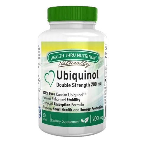 Health Thru Nutrition, Ubiquinol CoQ-10, 200 mg, 30 Softgels