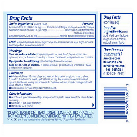 Boiron, Arnicare Leg Cramps, 33 Chewables