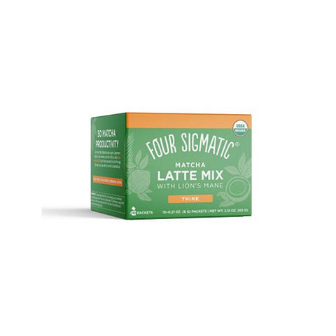 Mushroom Matcha Latte with Maitake 2.12 Oz by Four Sigma Foods Inc
