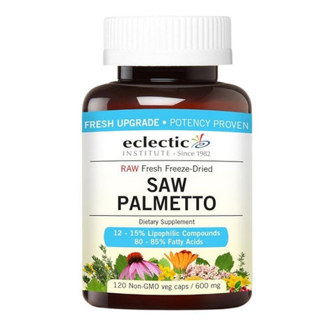 Eclectic Herb, Saw Palmetto, 600 Mg, 120 Caps