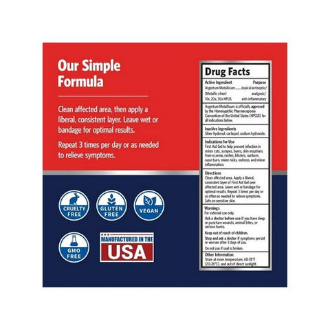 Sovereign Silver, Silver First Aid Gel, 1 Oz