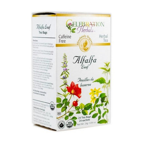 Celebration Herbals, Organic Alfalfa Leaf Tea, 24 Bags