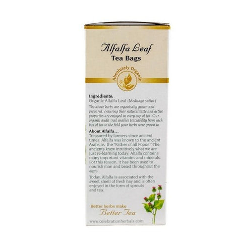Celebration Herbals, Organic Alfalfa Leaf Tea, 24 Bags