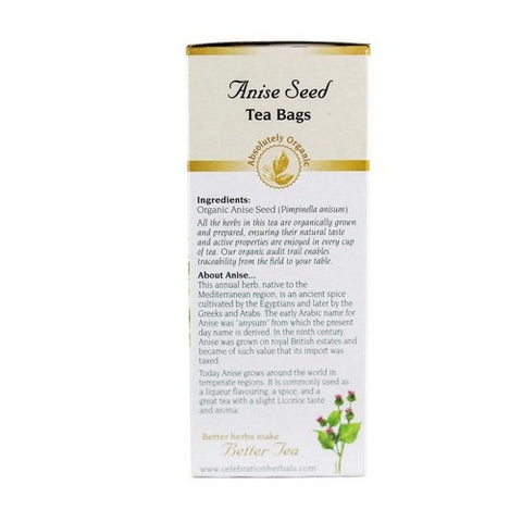 Celebration Herbals, Organic Anise Seed Tea, 24 Bags