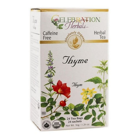 Celebration Herbals, Organic Thyme Leaf Tea, 24 Bags