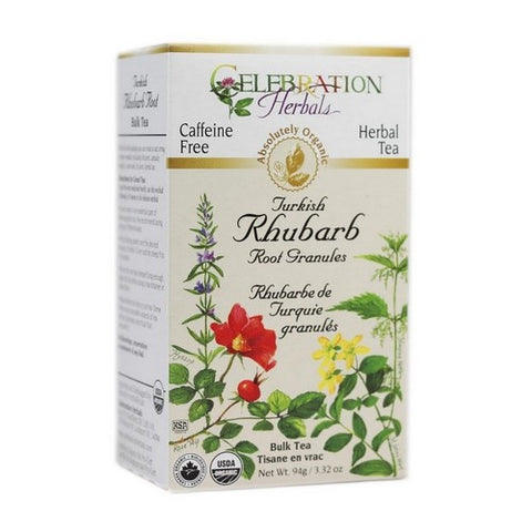 Celebration Herbals, Organic Rhubarb Root Turkish Powder, 94 grams