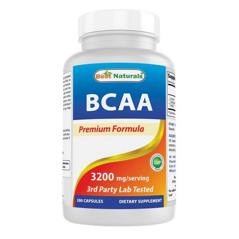 Best Naturals, BCAA Branch Chain Amino Acid, 800 Mg, 200 Caps