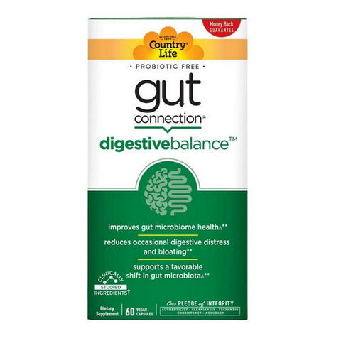 Country Life, Gut Connection Digestive Balance, 60 Caps