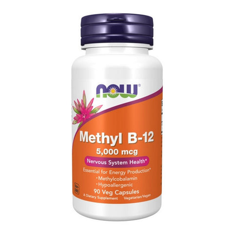 Now Foods, Methyl B-12, 5000 mcg, 90 Veg Caps