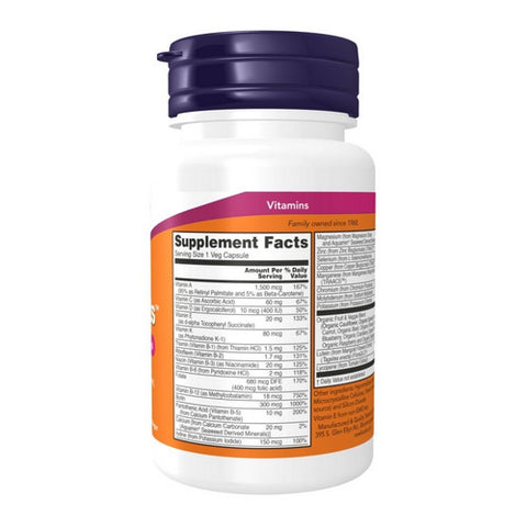 Now Foods, Daily Vits, 30 Veg Caps