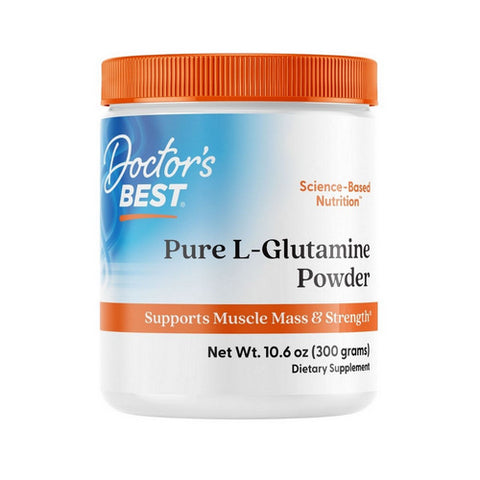 Doctors Best, L-Glutamine Powder, 300 Grams