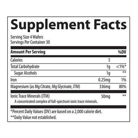 Trace Minerals, Magnesium Chewable Raspberry Lemon, 120 Count