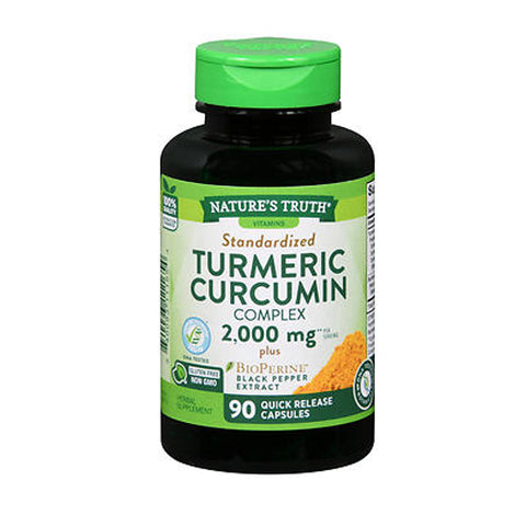 Nature's Truth, Standardized Turmeric Curcumin Complex, 2000 Mg, 90 Tabs
