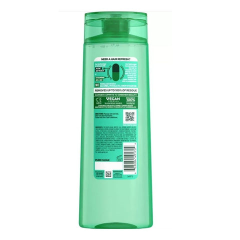 Garnier Fructis, Pure Clean Citrus Extract Shampoo, 12.5 Oz
