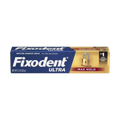 Fixodent, Ultra Denture Adhesive, 2.2 Oz