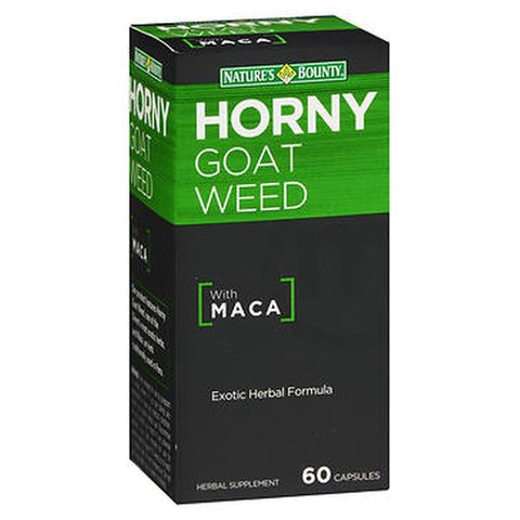 Nature's Bounty, Nature's Bounty Horny Goat Weed Capsules, 60 Caps