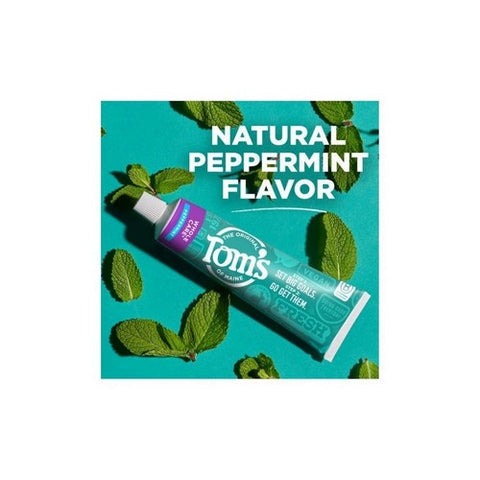 Tom's Of Maine, Wholecare Toothpaste, Peppermint 4 Oz